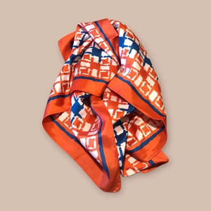 Small Silky Scarf Great For Accessorizing Bags